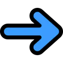 Emoji arrowblue