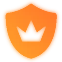 Emoji 9956orangecrownshield
