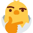 Emoji thinkingduck