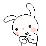 Emoji bunnyshy