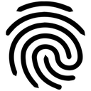 Emoji 7769idthumbprintblack