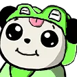 Emoji pandafrog