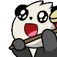 Emoji panda_antiping