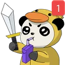 Emoji pandaping2