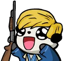 Emoji pandachasseur