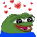 Emoji PepeHearts