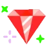 Emoji diamantrouge