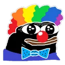 Emoji 6382blackpepeclown