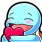 Emoji squirtleheart