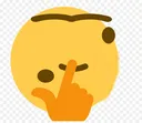 Emoji kissclipartthinkingdiscordclipar