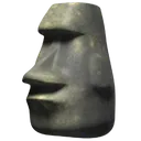 Emoji moai