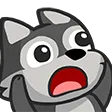 Emoji 2831wolfafraid