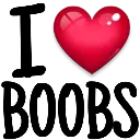 Emoji black_txt_boobs