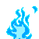 Emoji fireblue