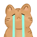 Emoji pleure