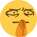 Emoji think