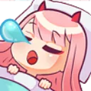 Emoji zero_two_sleep