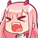 Emoji zero_two_angry