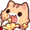 Emoji chipscat