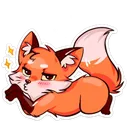 Emoji renard_Kissing