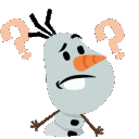 Emoji AnimatedOlafQuestion