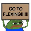 Emoji gotoflexing