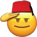 Emoji salute