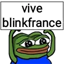 Emoji pepeviveBlinkFrance