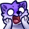 Emoji Wolf_Peureux