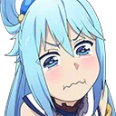 Emoji Aqua_cry
