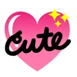 Emoji loveandco_coeurcute
