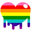 Emoji loveandco_coeurlgbt