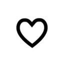 Emoji loveandco_coeurnoir2