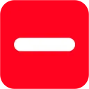 Emoji 4805_red_minus