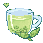 Emoji greentea