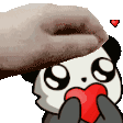 Emoji E0301_Coeur_Patpat