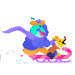Emoji PhibiSled