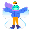 Emoji SnowAngel