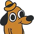 Emoji dog_wut
