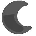 Emoji Grey_Liquid_Moon