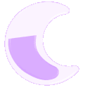 Emoji purple_moon