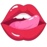 Emoji exclusive_lips