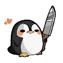 Emoji roi_pingouin