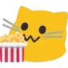 Emoji catpopcorn