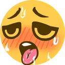 Emoji panting