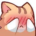 Emoji cat_blush