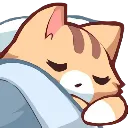 Emoji cat_sleep