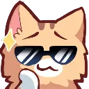 Emoji cat_cool