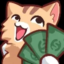 Emoji cat_money