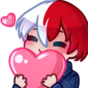 Emoji todoroki_love